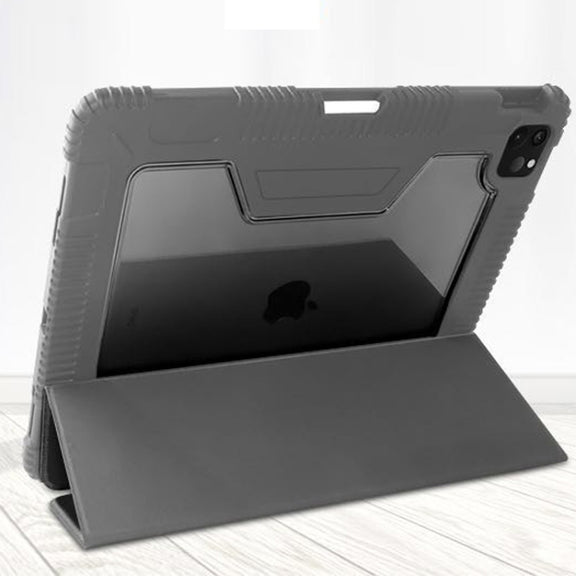 For iPad Pro 11 2022 / 2021 / 2020 Mutural Horizontal Flip Leather Tablet Case with Holder & Pen Slot(Red)