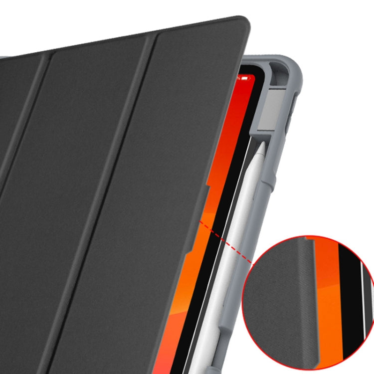 For iPad Pro 11 2022 / 2021 / 2020 Mutural Horizontal Flip Leather Tablet Case with Holder & Pen Slot(Red)