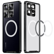 For Xiaomi 13 Pro MagSafe Magnetic Frosted Metal Phone Case(Black)