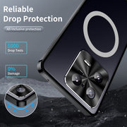 For Xiaomi 13 Pro MagSafe Magnetic Frosted Metal Phone Case(Black)