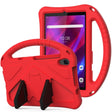 For Lenovo Tab M8 4th Gen EVA Flat Anti Falling Protective Tablet Case Shell with Holder(Red) - Lenovo by PMC TechLife | Online Shopping South Africa | PMC TechLife | Buy Now Pay Later Mobicred