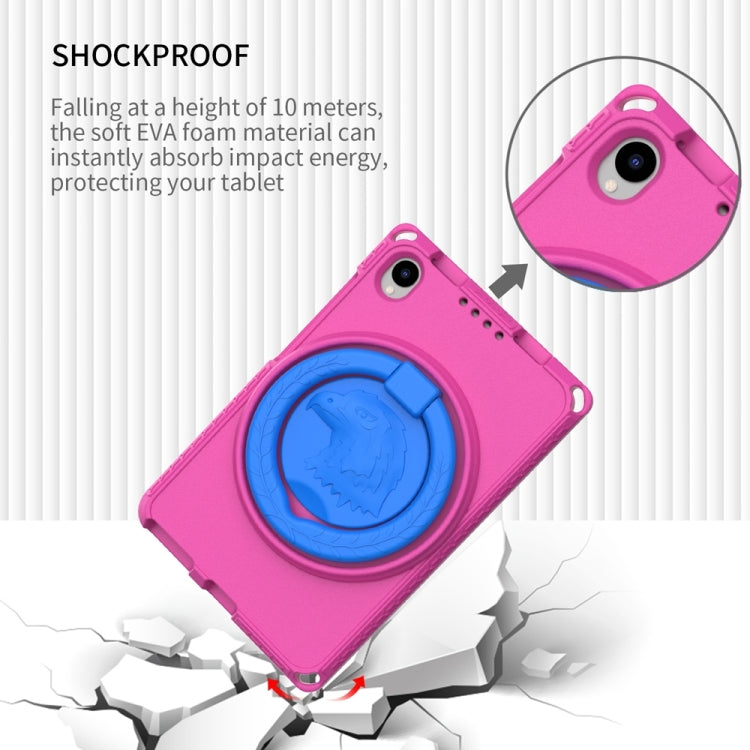 For Lenovo Tab M8 4th Gen EVA + PC Shockproof Tablet Case without Water-resistant Frame(Rose Red)