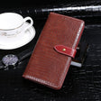 For Umidigi Power 3 idewei Crocodile Texture Horizontal Flip Leather Case with Holder & Card Slots & Wallet(Wine Red) - More Brand by idewei | Online Shopping South Africa | PMC TechLife | Buy Now Pay Later Mobicred