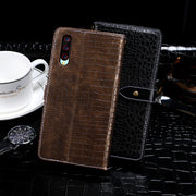 For Umidigi X idewei Crocodile Texture Horizontal Flip Leather Case with Holder & Card Slots & Wallet(Dark Blue)