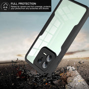 For Xiaomi 13 Acrylic + TPU 360 Degrees Full Coverage Phone Case(Blue)
