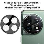 For OnePlus 11 5G imak High Definition Integrated Glass Lens Film Black Version