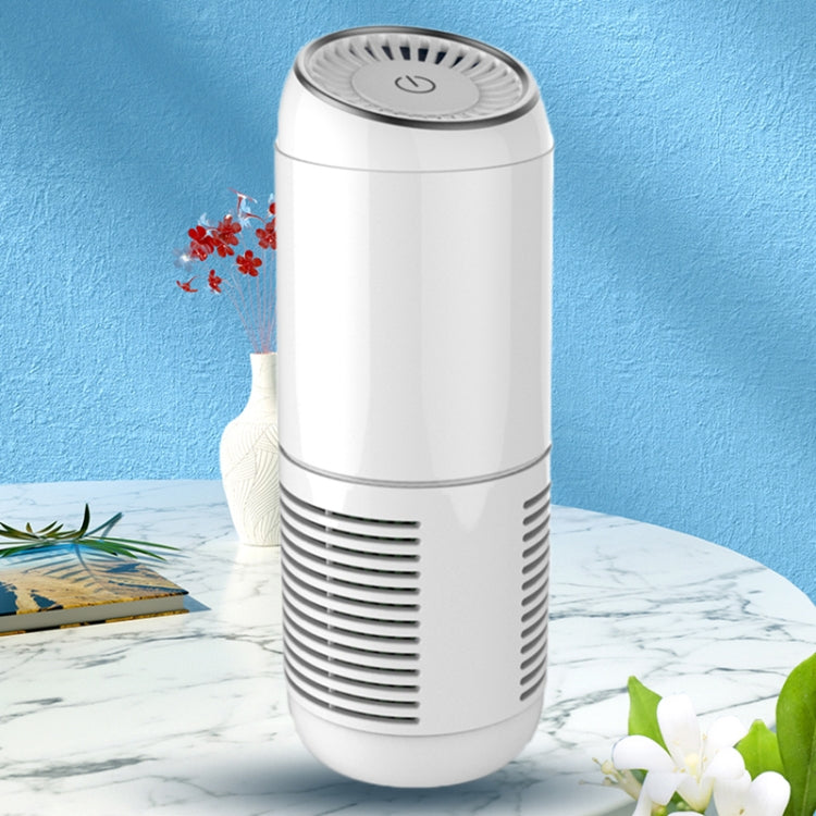 Y-20 Desktop Car Negative Ion Air Purifier(Black)