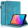 For Huawei Matepad SE 10.4 2022 Life Tree Embossed Flip Leather Tablet Case(Lake Blue) - free shipping - PMC TechLife - Order now!
