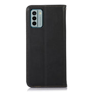 For Nokia G22 4G KHAZNEH Nappa Top Layer Cowhide Leather Phone Case(Black)