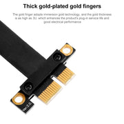 PCI-E 3.0 1X to 16X 180 Degree Graphics Card Extension Cable, Length:40cm
