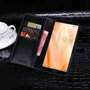 For Sharp Aquos Sense3 Lite idewei Crocodile Texture Horizontal Flip Leather Case with Holder & Card Slots & Wallet(Black)