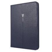 For iPad 2025 / 2022 GEBEI Silk Texture Flip Tablet Leather Case(Blue)
