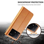 For Xiaomi Poco X6 Pro LC.IMEEKE Calf Texture Leather Phone Case(Brown)