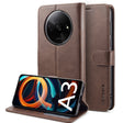 For Xiaomi Redmi A3 LC.IMEEKE Calf Texture Leather Phone Case(Coffee) - Xiaomi Cases by LC.IMEEKE | Online Shopping South Africa | PMC TechLife | Buy Now Pay Later Mobicred