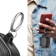 For AirPods Pro Photo Frame Carbon Fiber Series Earphone Case(Black)