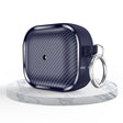 For AirPods 3 Photo Frame Carbon Fiber Series Earphone Case(Dark Blue) - For AirPods 3 by PMC Jewellery | Online Shopping South Africa | PMC Jewellery | Buy Now Pay Later Mobicred
