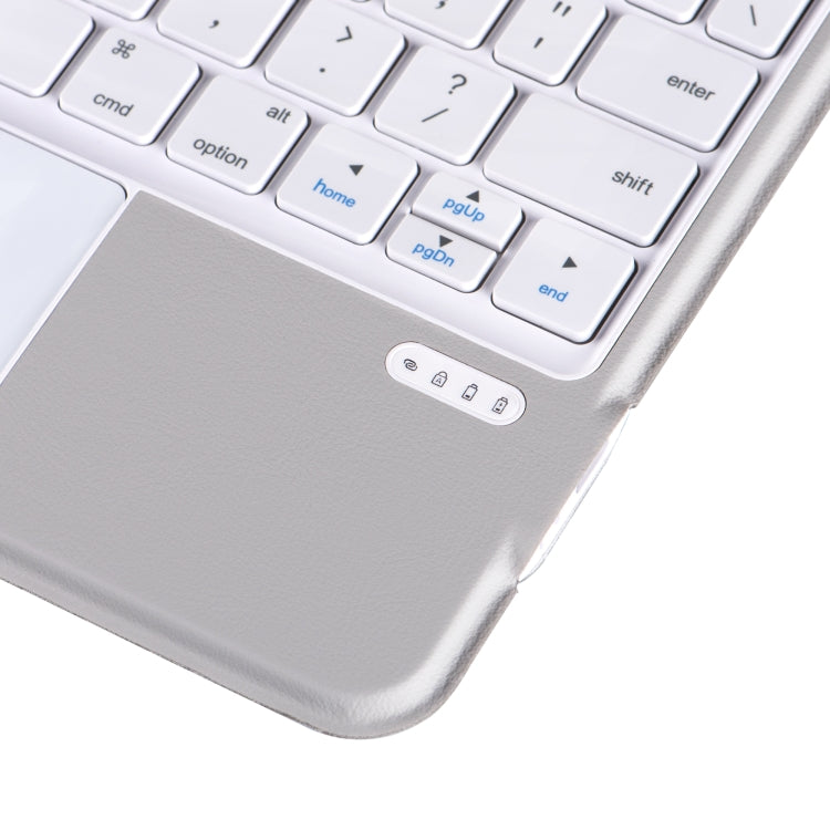 X3125-6 Integrated Thin Magnetic Bluetooth Keyboard Case For iPad Air 2022 / Air 2020 10.9 / Pro 11 2018 / 2020 / 2021 / 2022 (Grey)