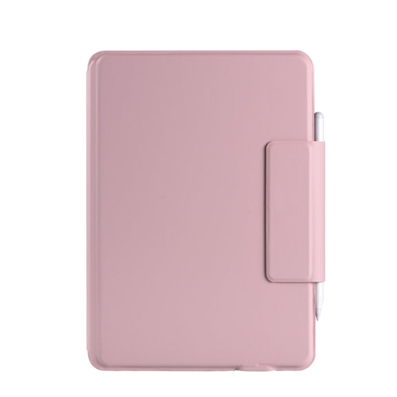 X3125-6D Integrated Thin Magnetic Bluetooth Keyboard Case with Backlight For iPad Air 2022 / Air 2020 10.9 / Pro 11 2018 / 2020 / 2021 / 2022(Pink)