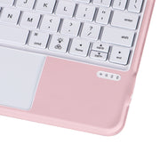 X3125-6D Integrated Thin Magnetic Bluetooth Keyboard Case with Backlight For iPad Air 2022 / Air 2020 10.9 / Pro 11 2018 / 2020 / 2021 / 2022(Pink)