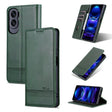For Honor X50i/90 Lite AZNS Magnetic Calf Texture Flip Leather Phone Case(Dark Green) - Honor Cases by AZNS | Online Shopping South Africa | PMC TechLife