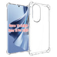 For OPPO Reno10 / 10 Pro Global Shockproof Non-slip Thickening TPU Phone Case(Transparent) - OPPO Cases by PMC TechLife | Online Shopping South Africa | PMC TechLife | Buy Now Pay Later Mobicred