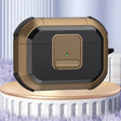 For AirPods Pro 2 Wireless Earphones Protective Case(Brown) - For AirPods Pro 2 by PMC Jewellery | Online Shopping South Africa | PMC Jewellery | Buy Now Pay Later Mobicred