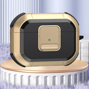For AirPods 3 Wireless Earphones Protective Case(Gold)