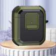 For AirPods 2 / 1 Wireless Earphones Protective Case(Army Green) - For AirPods 1/2 by PMC Jewellery | Online Shopping South Africa | PMC Jewellery | Buy Now Pay Later Mobicred