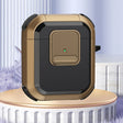For AirPods 2 / 1 Wireless Earphones Protective Case(Brown) - For AirPods 1/2 by PMC Jewellery | Online Shopping South Africa | PMC Jewellery | Buy Now Pay Later Mobicred