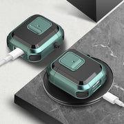 For AirPods 2 / 1 Wireless Earphones Protective Case(Yellow)