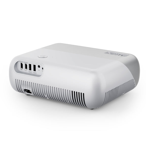 D1000 1920x1080P 320ANSI Lumens Portable Mini LCD LED Smart Projector, Screen Mirroring(EU Plug)
