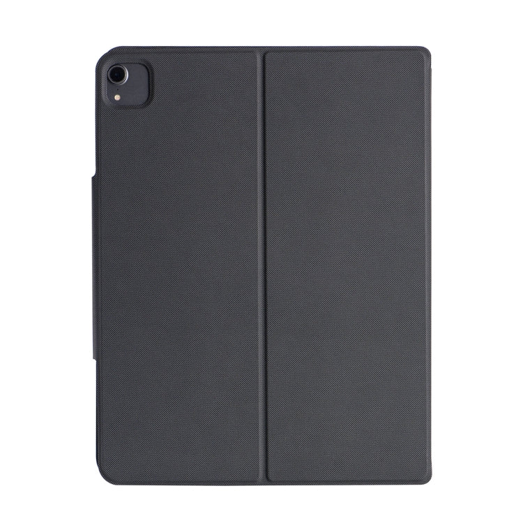 J3129D For iPad Pro 12.9 2022/2021/2020/2018 Backlight Bluetooth Keyboard Leather Case(Black)