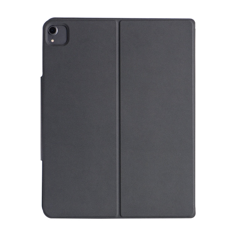 J3129 For iPad Pro 12.9 2022/2021/2020/2018 Bluetooth Keyboard Leather Case(Black)
