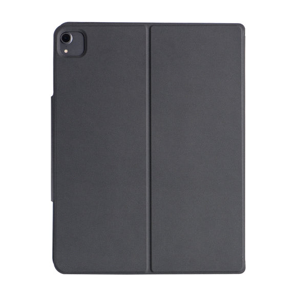 J3129 For iPad Pro 12.9 2022/2021/2020/2018 Bluetooth Keyboard Leather Case(Black)