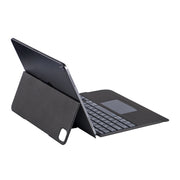 J3129 For iPad Pro 12.9 2022/2021/2020/2018 Bluetooth Keyboard Leather Case(Black)