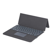 J3129 For iPad Pro 12.9 2022/2021/2020/2018 Bluetooth Keyboard Leather Case(Black)