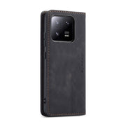 For Xiaomi 13 Pro CaseMe 013 Multifunctional Horizontal Flip Leather Phone Case(Black)