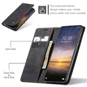 For Xiaomi 13 Pro CaseMe 013 Multifunctional Horizontal Flip Leather Phone Case(Black)