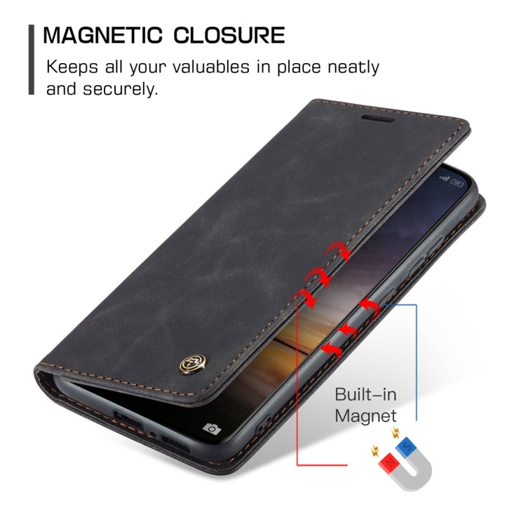 For Xiaomi 13 Pro CaseMe 013 Multifunctional Horizontal Flip Leather Phone Case(Black)
