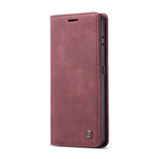 For OnePlus 11 CaseMe 013 Multifunctional Horizontal Flip Leather Phone Case(Wine Red)