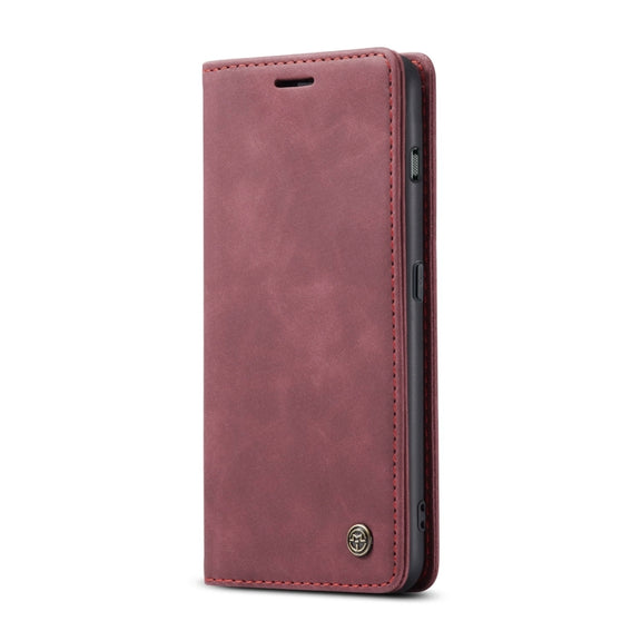 For OnePlus 11 CaseMe 013 Multifunctional Horizontal Flip Leather Phone Case(Wine Red)
