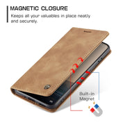 For OnePlus 11 CaseMe 013 Multifunctional Horizontal Flip Leather Phone Case(Brown)