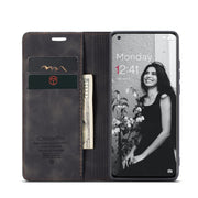 For OnePlus 11 CaseMe 013 Multifunctional Horizontal Flip Leather Phone Case(Black)
