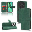 For TECNO Spark 10C Skin Feel Magnetic Flip Leather Phone Case(Green) - Tecno Cases by PMC TechLife | Online Shopping South Africa | PMC TechLife