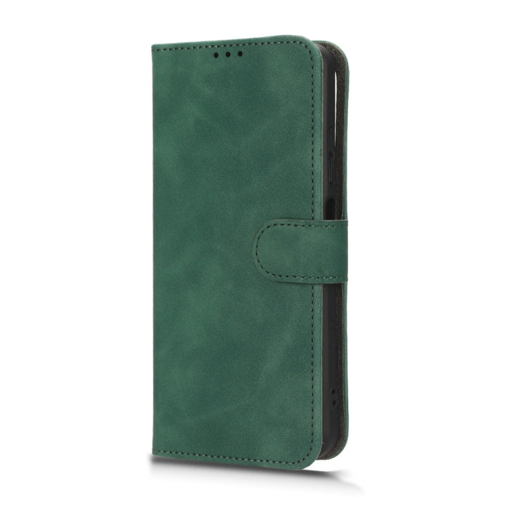 For TECNO Spark 10C Skin Feel Magnetic Flip Leather Phone Case(Green)