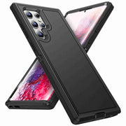 For Samsung Galaxy S23 Ultra 5G Life Water-resistant Rugged Phone Case(Black)