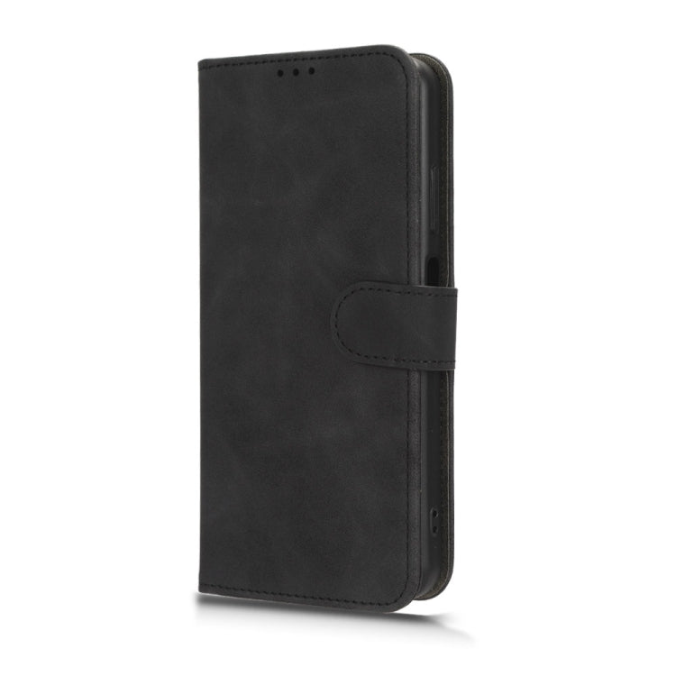 For Blackview A85 Skin Feel Magnetic Flip Leather Phone Case(Black)