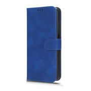 For Blackview A85 Skin Feel Magnetic Flip Leather Phone Case(Blue)