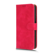 For Blackview A85 Skin Feel Magnetic Flip Leather Phone Case(Rose Red)