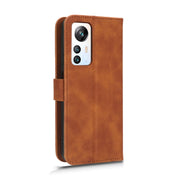 For Blackview A85 Skin Feel Magnetic Flip Leather Phone Case(Brown)